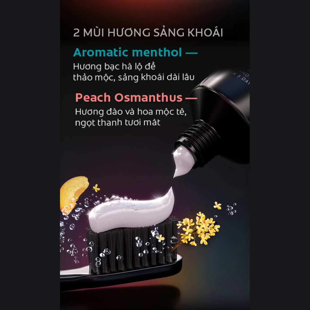  Kem Đánh Răng Colgate Optic White O2 Active Oxygen Whitening 85g #Đào 