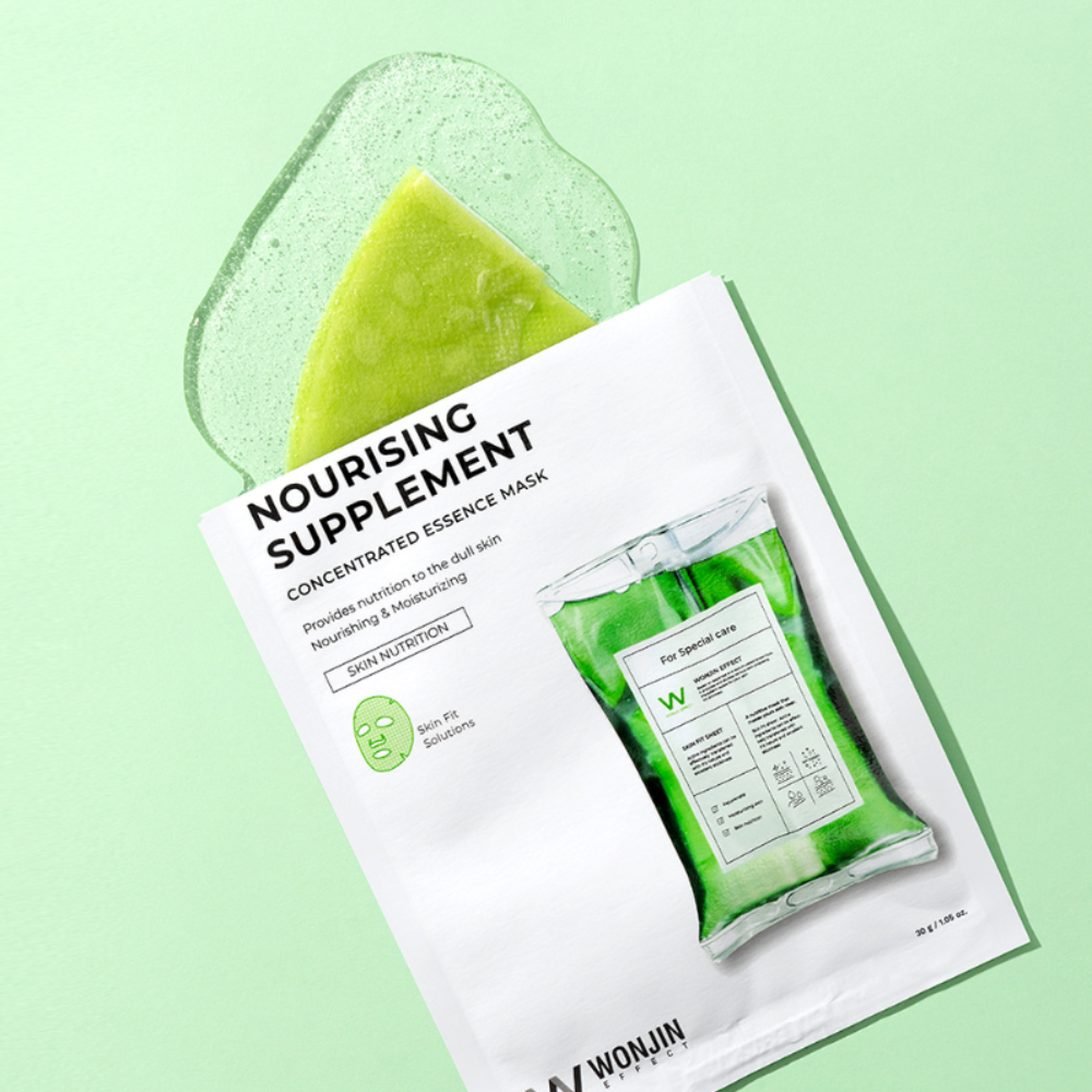  Mặt Nạ Phục Hồi Chuyên Sâu Wonjin Effect Nourising Supplement Concentrated Essence Mask 30g 
