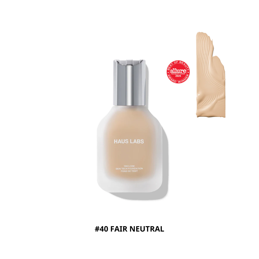  Kem Nền Haus Labs Triclone Skin Tech Medium Coverage Foundation #40 Fair Neutral 