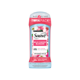  Sáp Khử Mùi Nữ Suave 48H Wild Cherry Blossom Invisible Solid Antiperspirant Deodorant Stick 74g 