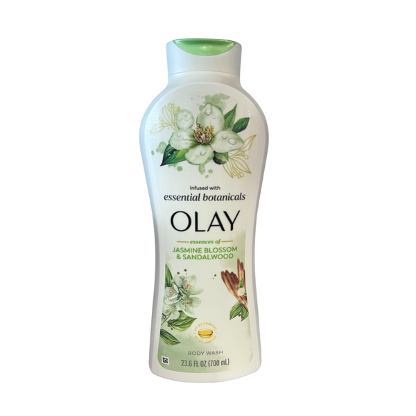 Sữa Tắm Olay Infused With Essential Botanicals Jasmine Blossom & Sandalwood Body Wash 700ml