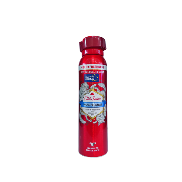 Xịt Khử Mùi Nam Old Spice Deodorant Body Spray 150ml #Wolfthorn
