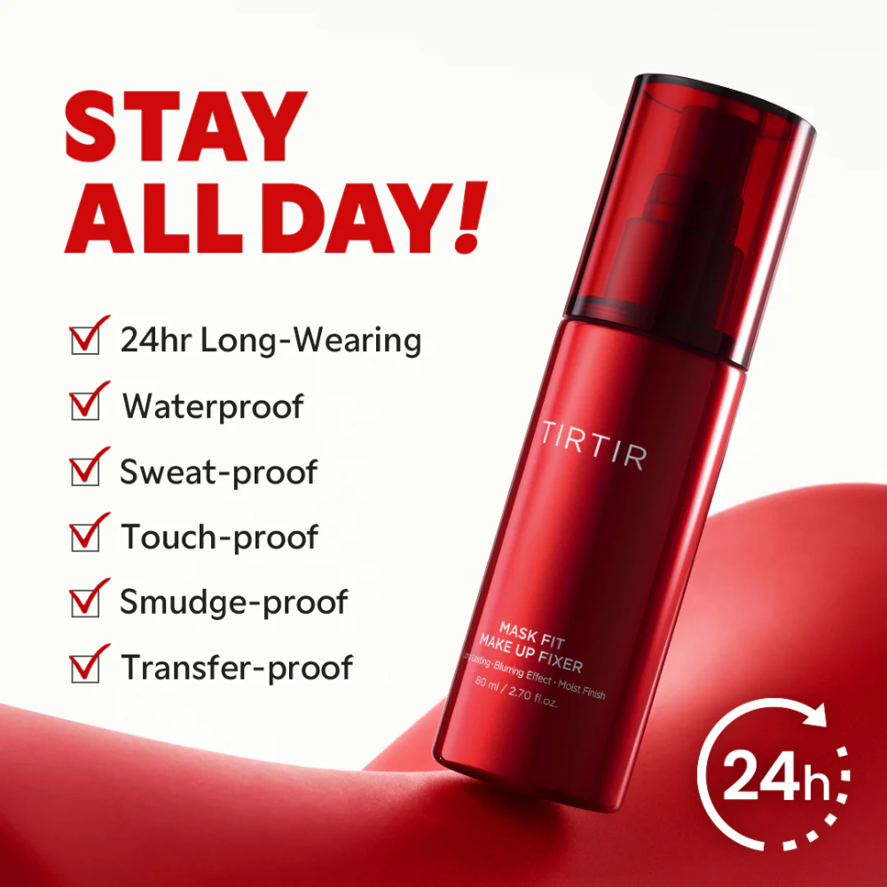  Xịt Khoá Nền Tirtir Mask Fit Makeup Fixer 80ml 