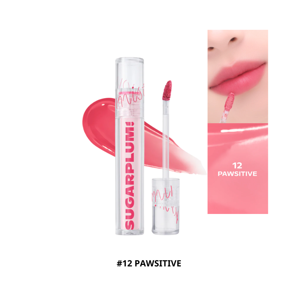  Son Tint Lì Thuần Chay Ofélia Sugarplum Mistynow Blurring Tint 3.8g #12 Pawsitive 