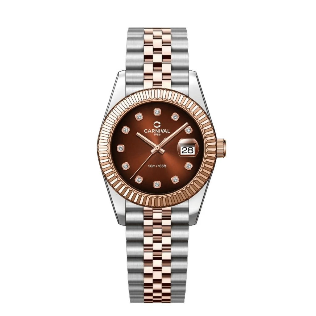  Đồng Hồ Nữ Carnival Pin 8250L CH-N 30mm 