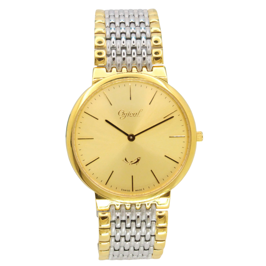  ĐỒNG HỒ OGIVAL 385G 02-4526 QUARTZ NAM 