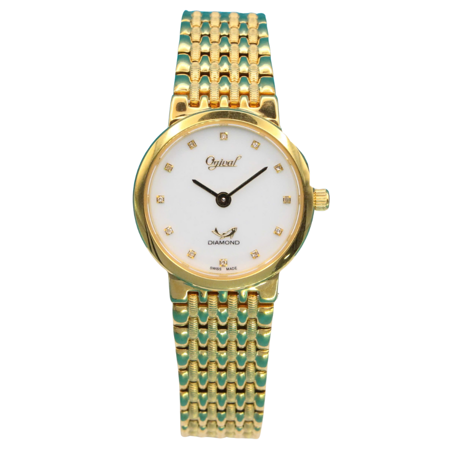  ĐỒNG HỒ OGIVAL 385L 02-6219 QUARTZ NỮ 