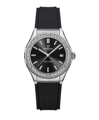  Đồng Hồ Nữ Carnival Pin 8168L2 VT-DCS-D 34mm 