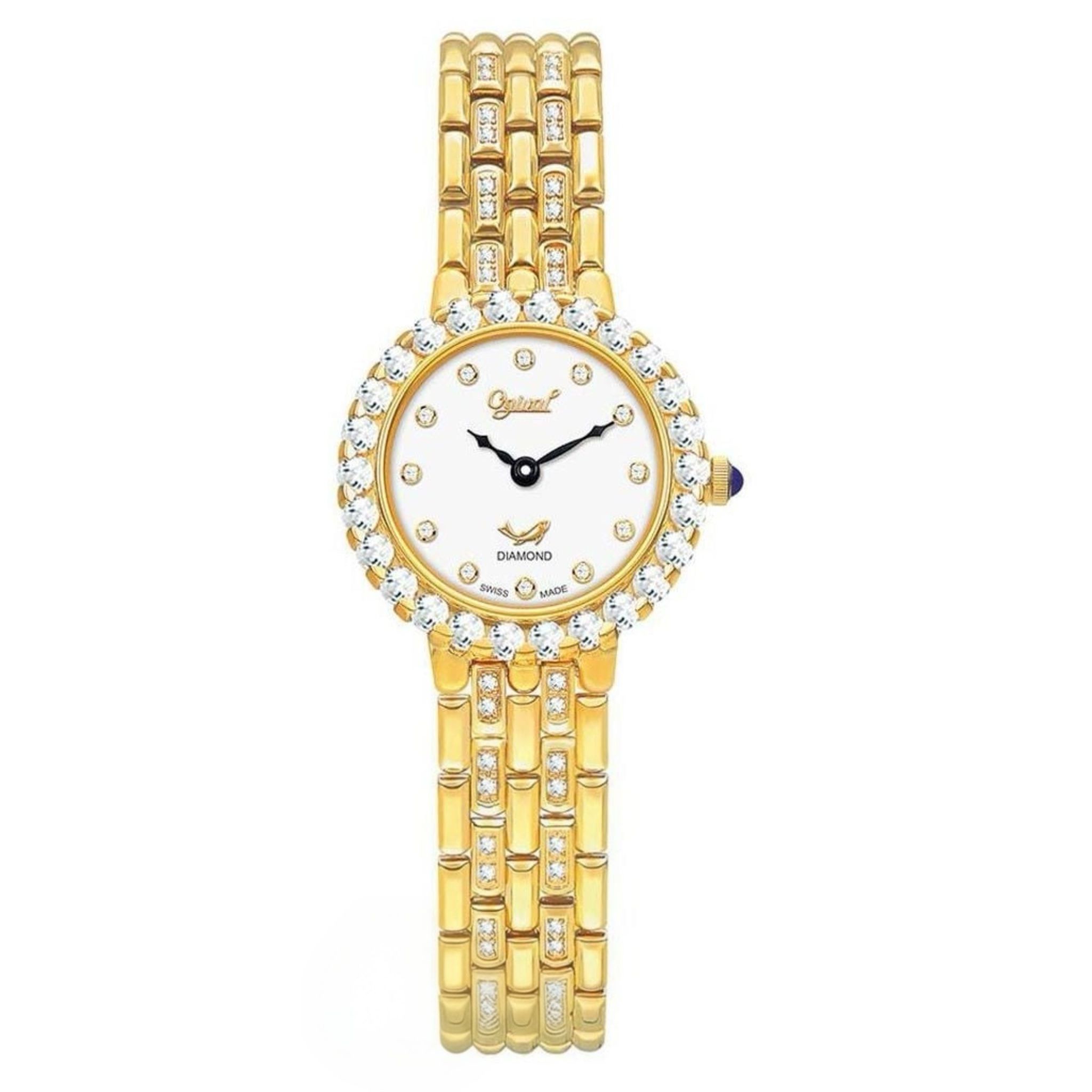  ĐỒNG HỒ OGIVAL 3811DL 3053 QUARTZ NỮ 