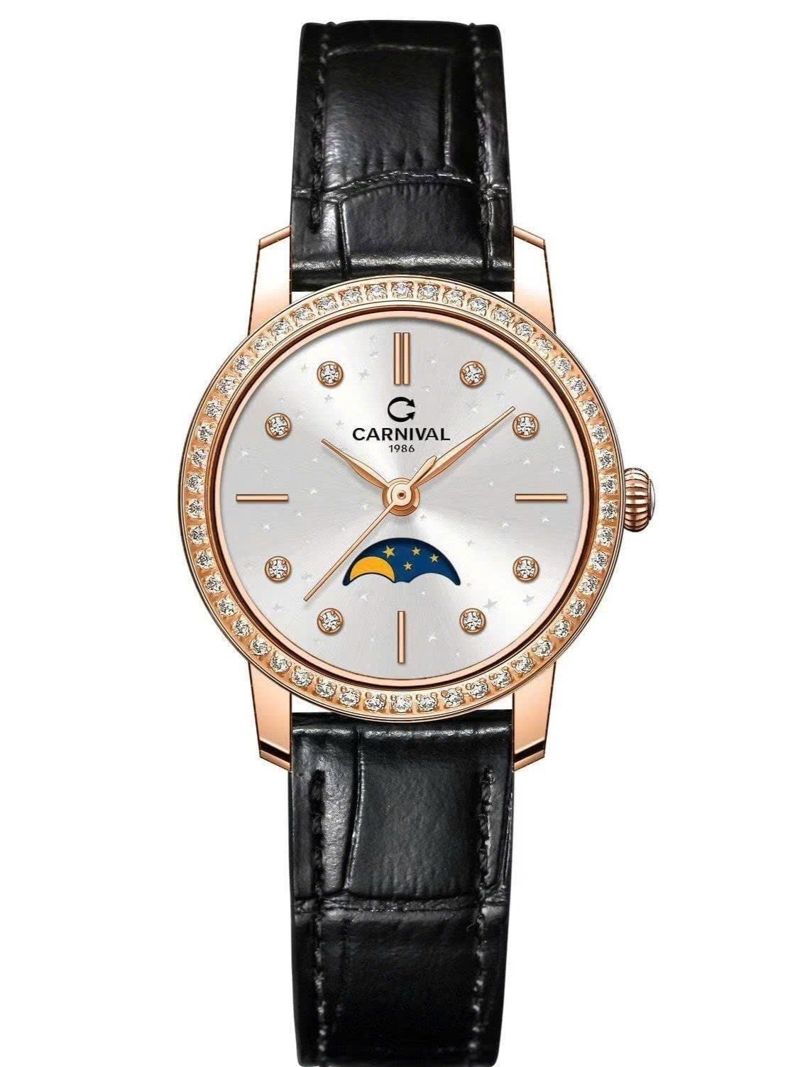  Đồng Hồ Nữ Carnival Pin 8193L2 VH 32mm 