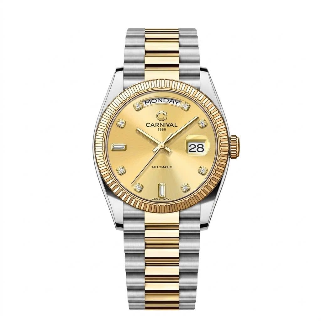  Đồng Hồ Nam Carnival Automatic 8239G CV-V 38mm 