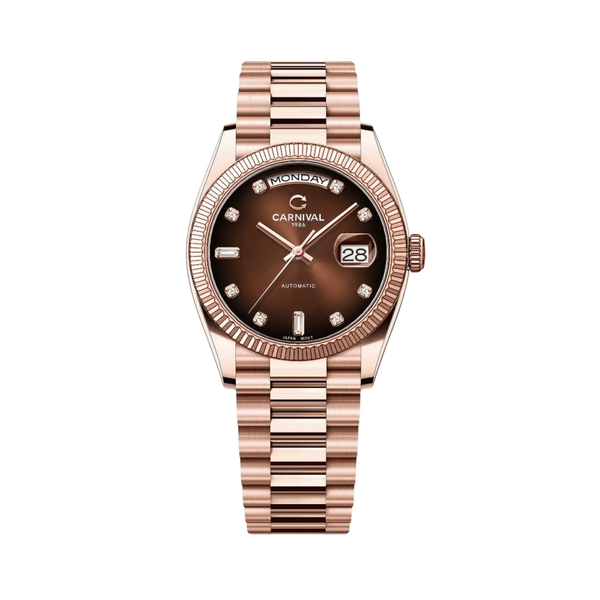  Đồng Hồ Nam Carnival Automatic 8239G VH-N 38mm 