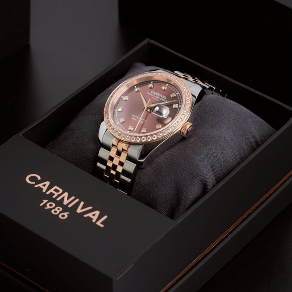  Đồng Hồ Nam Carnival Automatic  8131G2 CH-N 40mm 