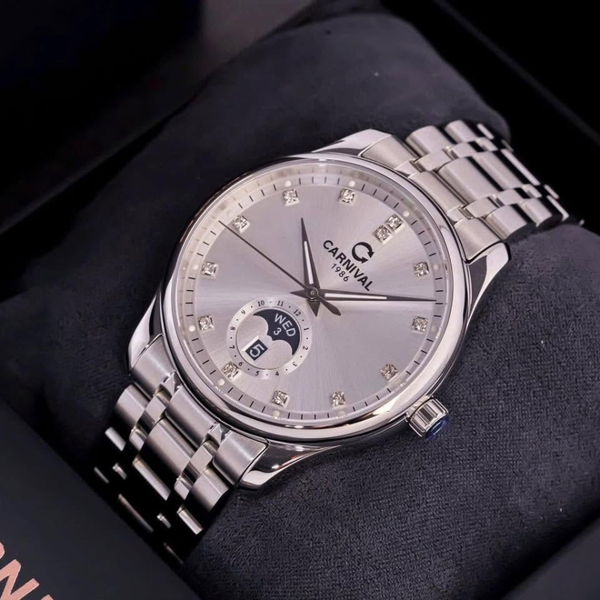  Đồng Hồ Nam Carnival Automatic 8105G VT-T 40mm 