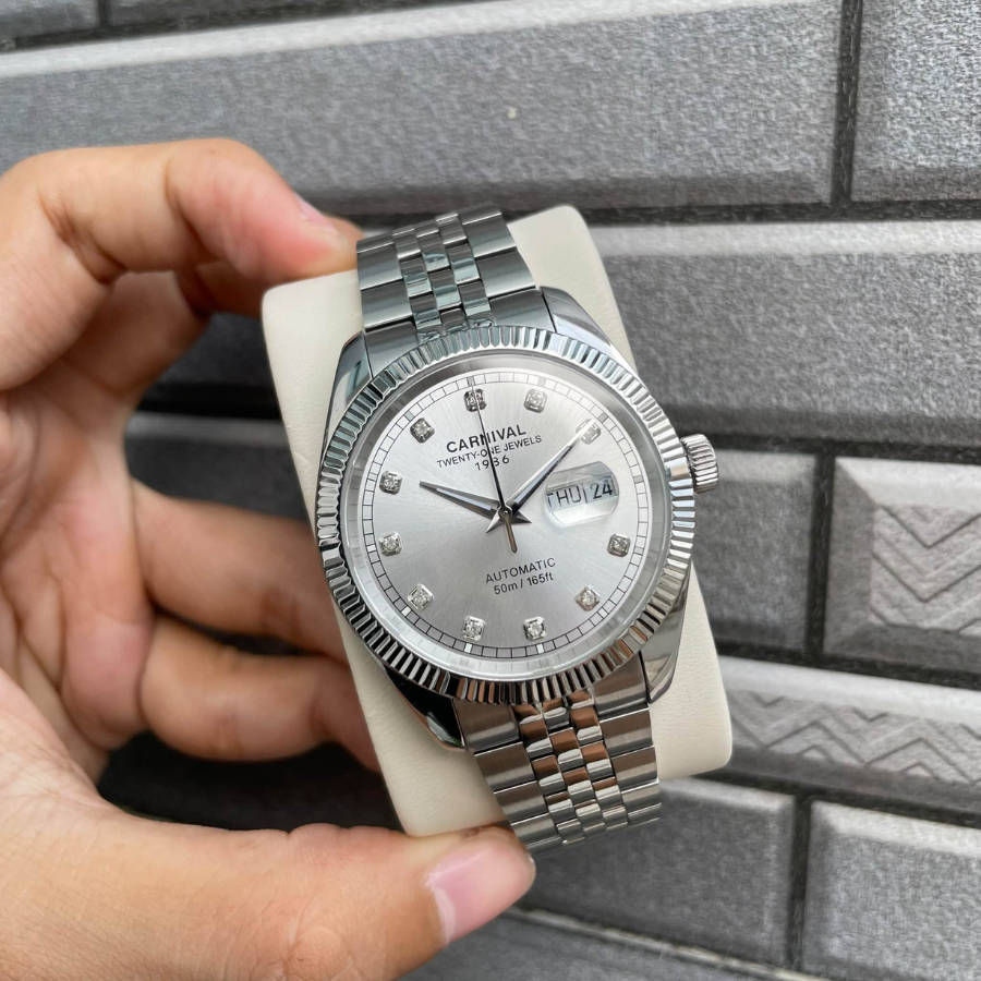  Đồng Hồ Nam Carnival Automatic 8131G VT-T 41mm 