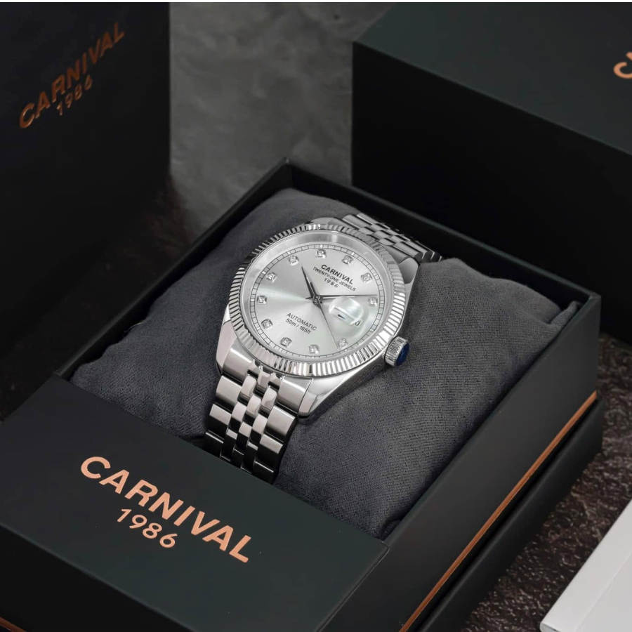  Đồng Hồ Nam Carnival Automatic 8131G VT-T 41mm 