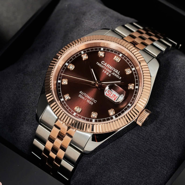  Đồng Hồ Nam Carnival Automatic 8131G CH-N 40mm 