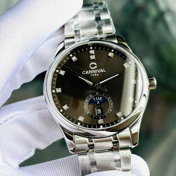  Đồng Hồ Nam Carnival Automatic 8105G VT-D 40mm 