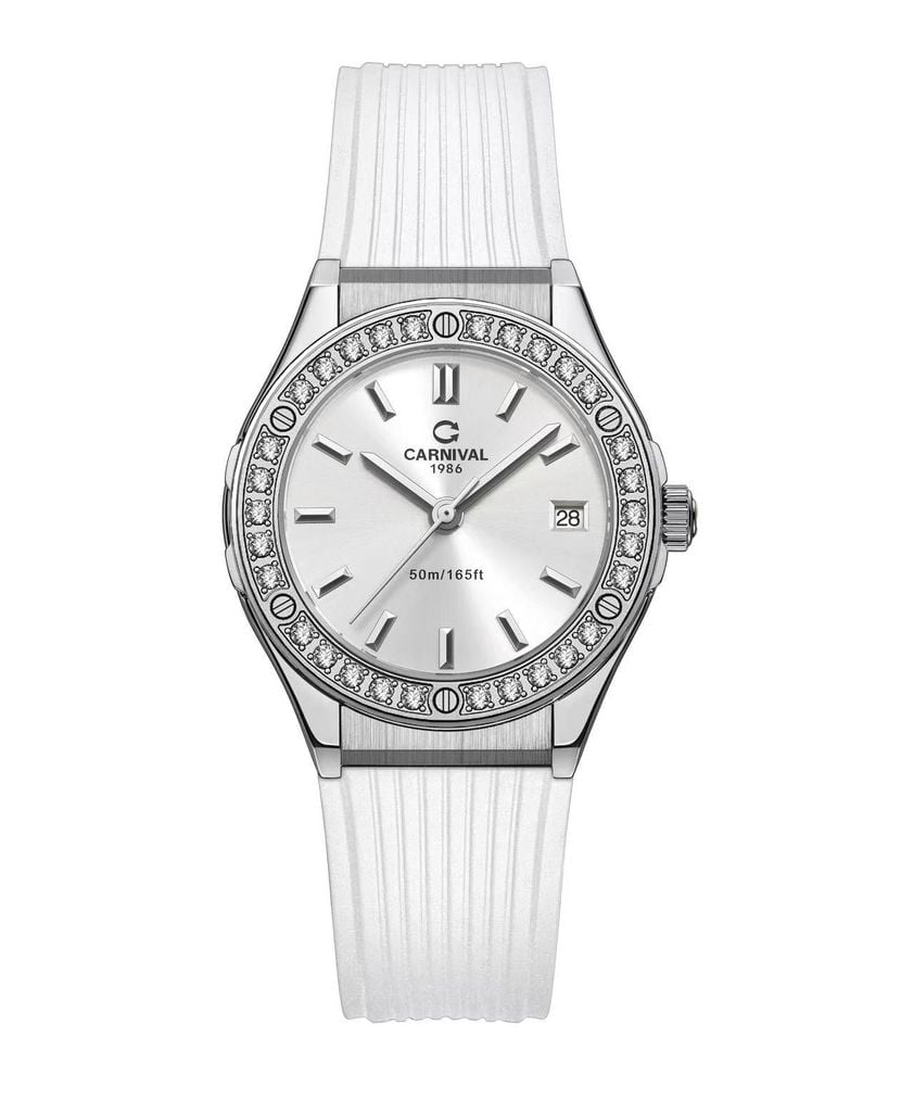  Đồng Hồ Nữ Carnival Pin 8168L2 VT-DCS-T2 34mm 