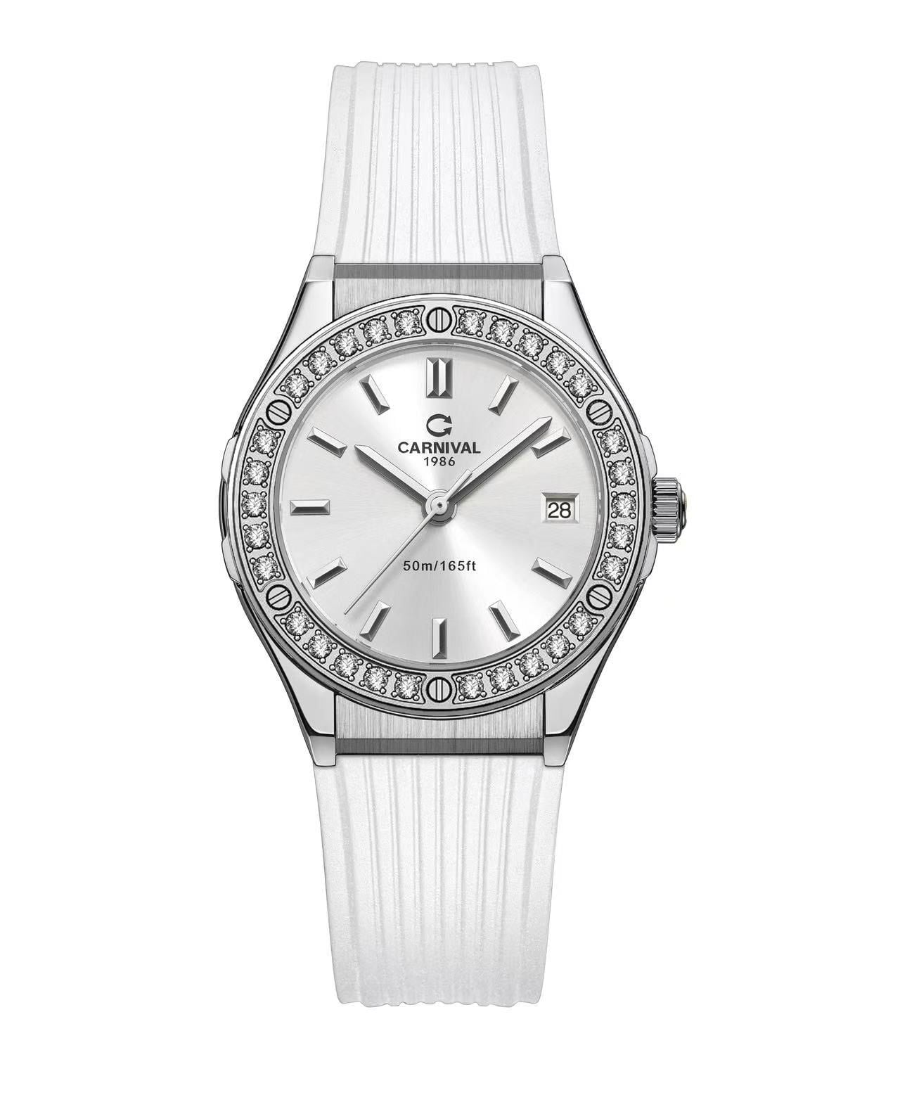  Đồng Hồ Nữ Carnival Pin 8168L2 VT-DCS-T2 34mm 