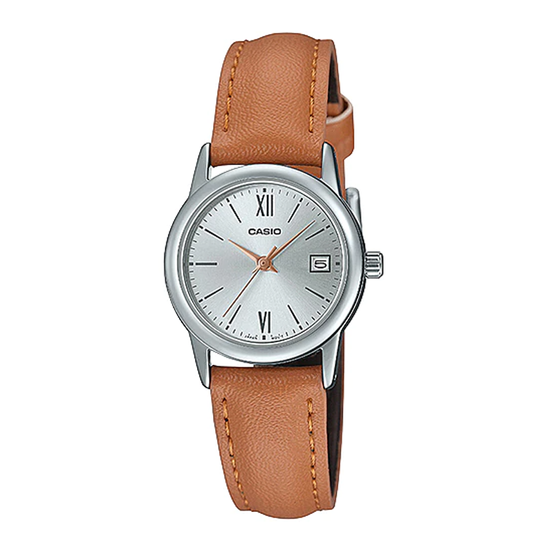  Đồng Hồ Nữ Casio Pin LTP-V002L-7B3UDF 25mm 