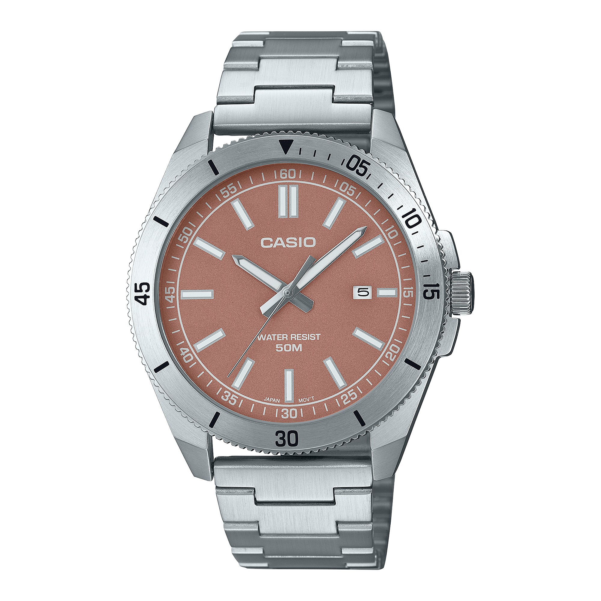  Đồng Hồ Nam Casio Pin MTP-B155D-5EVDF 41mm 