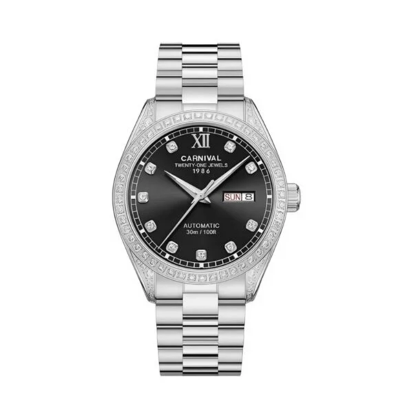  Đồng Hồ Nam Carnival Automatic  8907G2 40mm 