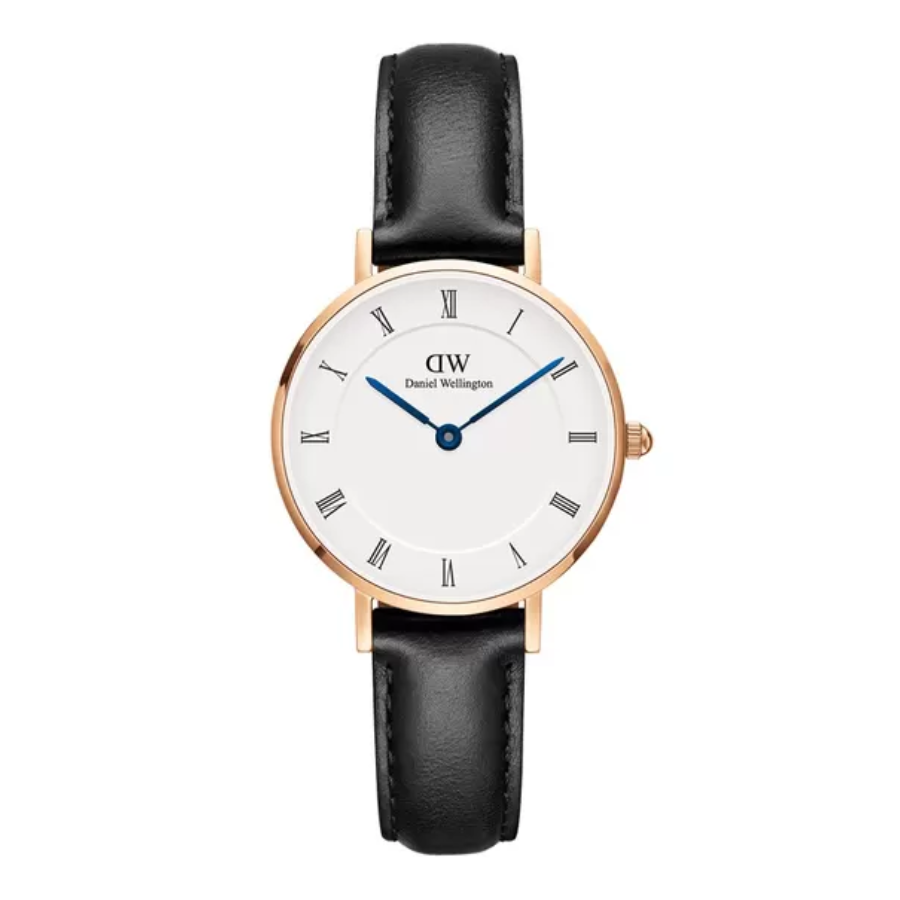  Đồng hồ nữ Daniel Wellington Petite Roman Numerals Sheffield Rose Gold DW00100683 