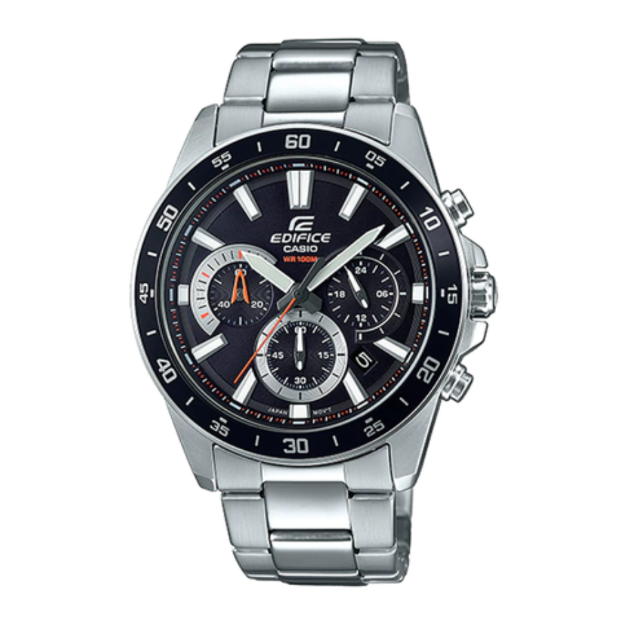  Đồng Hồ Nam Casio Edifice Pin EFV-570D-1AVUDF 43mm 