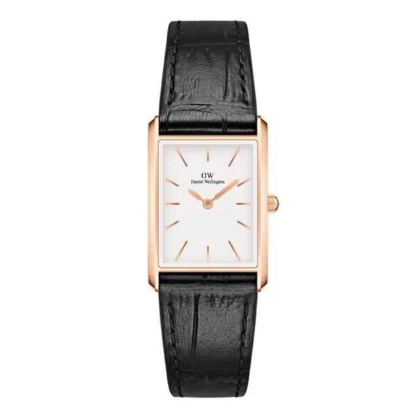  Đồng Hồ Nữ Daniel Wellington Bound Black Crocodile Rose Gold DW00100693 