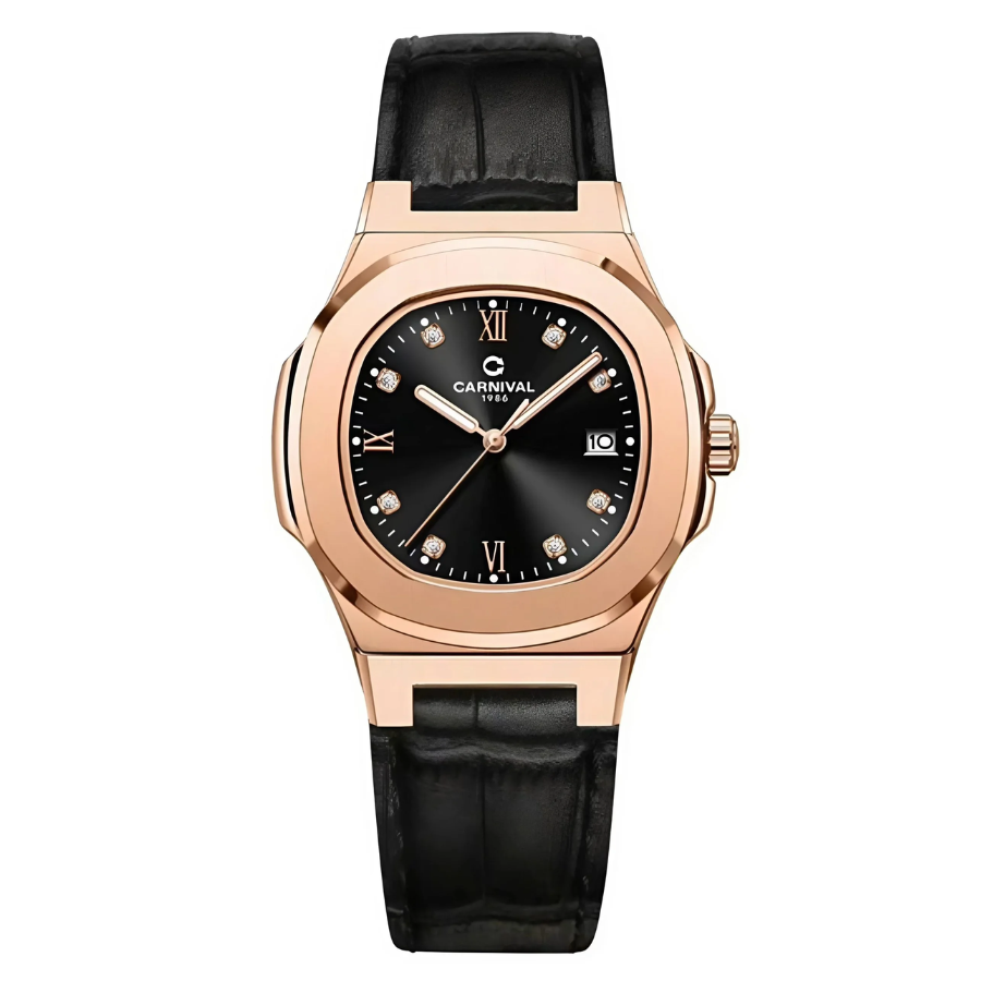  Đồng Hồ Nữ Carnival Pin 8160L VH-DD-D 34mm 