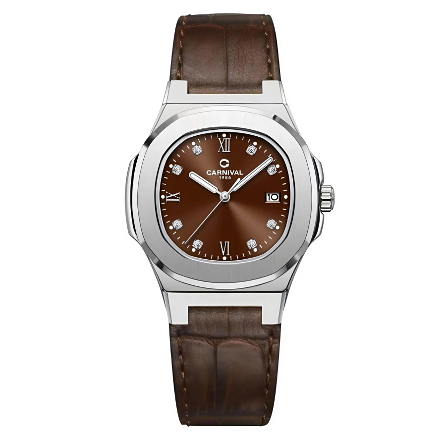  Đồng Hồ Nữ Carnival Pin 8160L VT-DD-N 34mm 