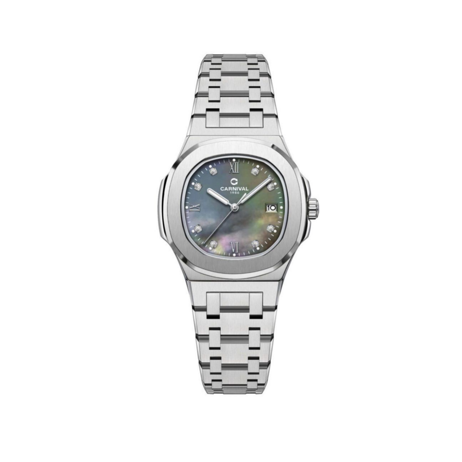  Đồng Hồ Nữ Carnival Pin 8160L VT-DK 34mm 