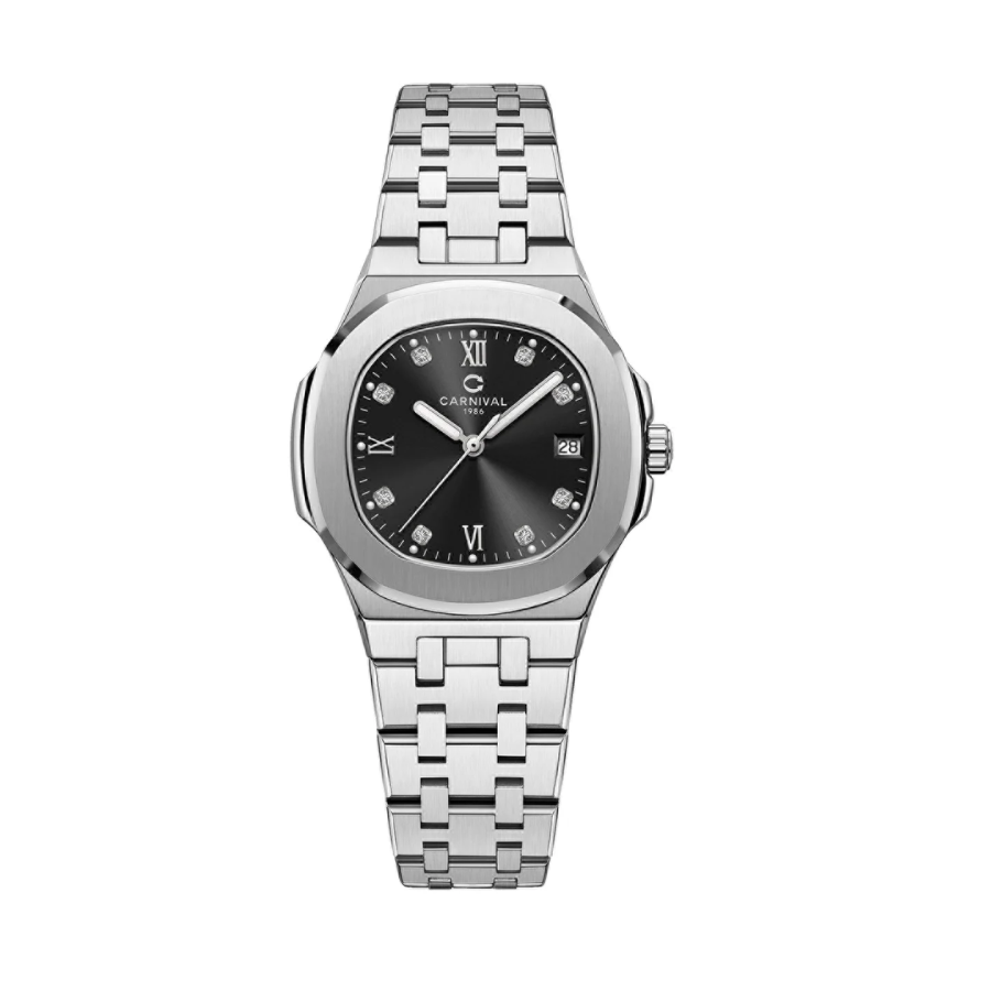  Đồng Hồ Nữ Carnival Pin 8160L VT-D 34mm 