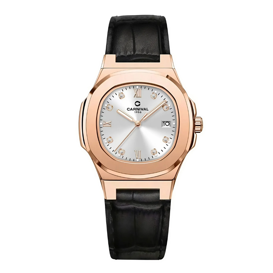  Đồng Hồ Nữ Carnival Pin 8160L VH-DD-T 34mm 
