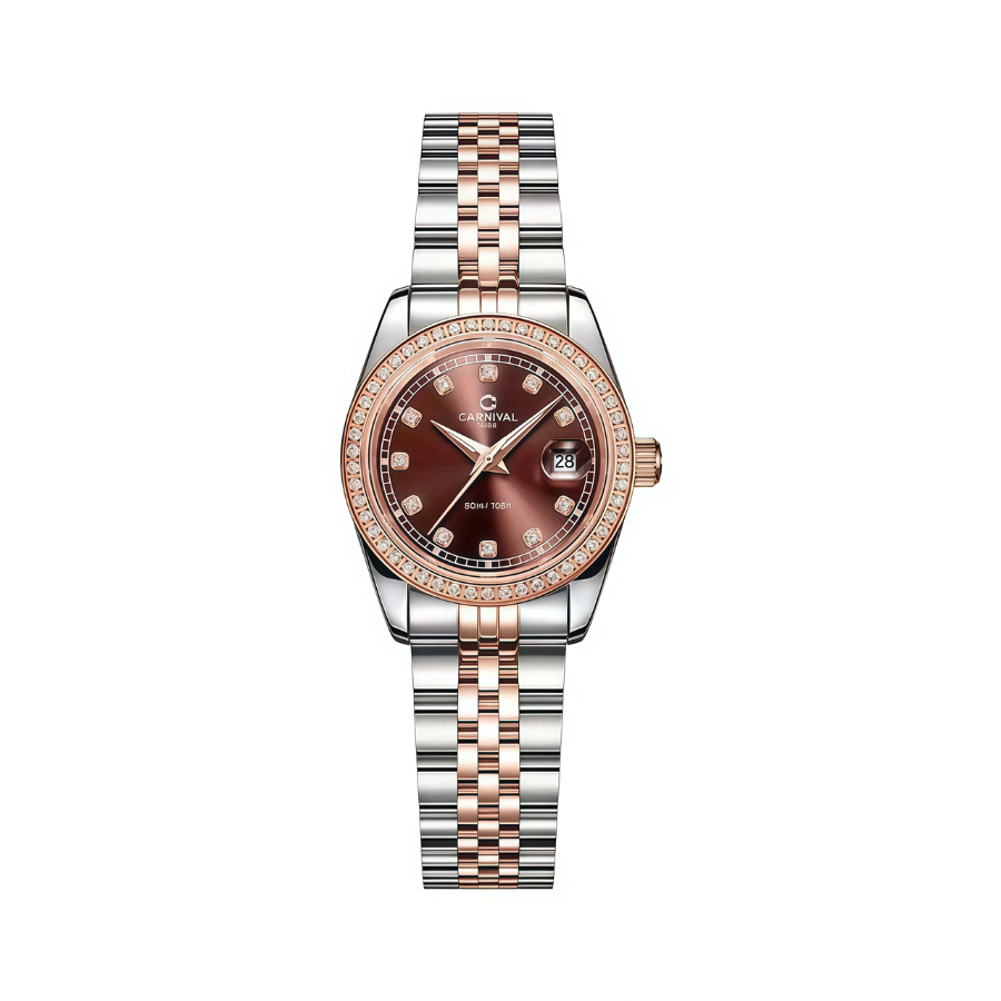  Đồng Hồ Nữ Carnival Pin 8131L2  CH-N 30mm 