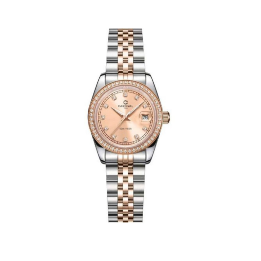  Đồng Hồ Nữ Carnival Pin 8131L2  CH-NN 30mm 
