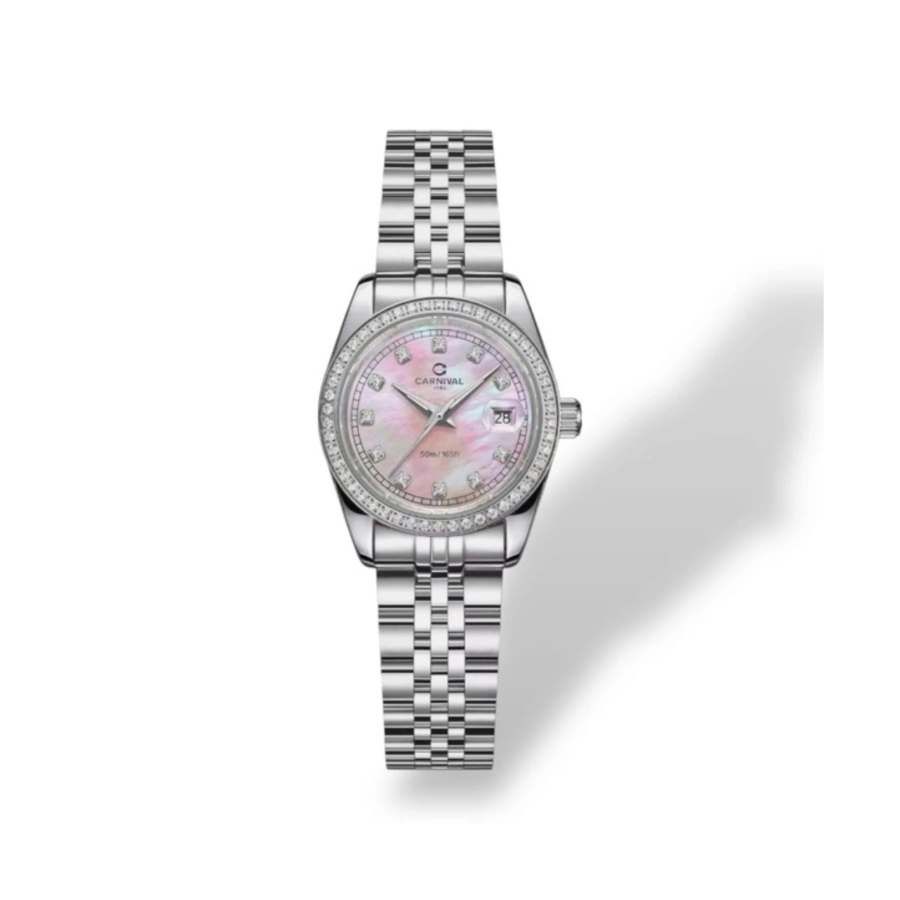  Đồng Hồ Nữ Carnival Pin 8131L2  VT-HK 30mm 