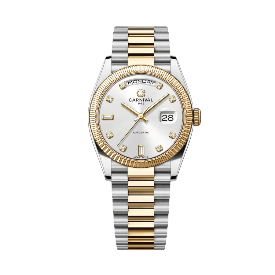  Đồng Hồ Nam Carnival Automatic 8239G CV-T 38mm 