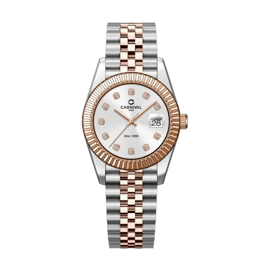  Đồng Hồ Nữ Carnival Pin 8250L CH-T 30mm 