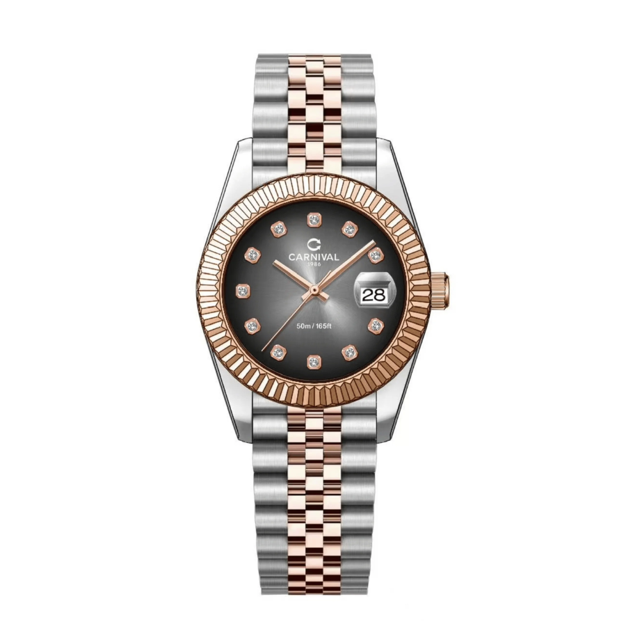  Đồng Hồ Nữ Carnival Pin 8250L CH-TX 30mm 