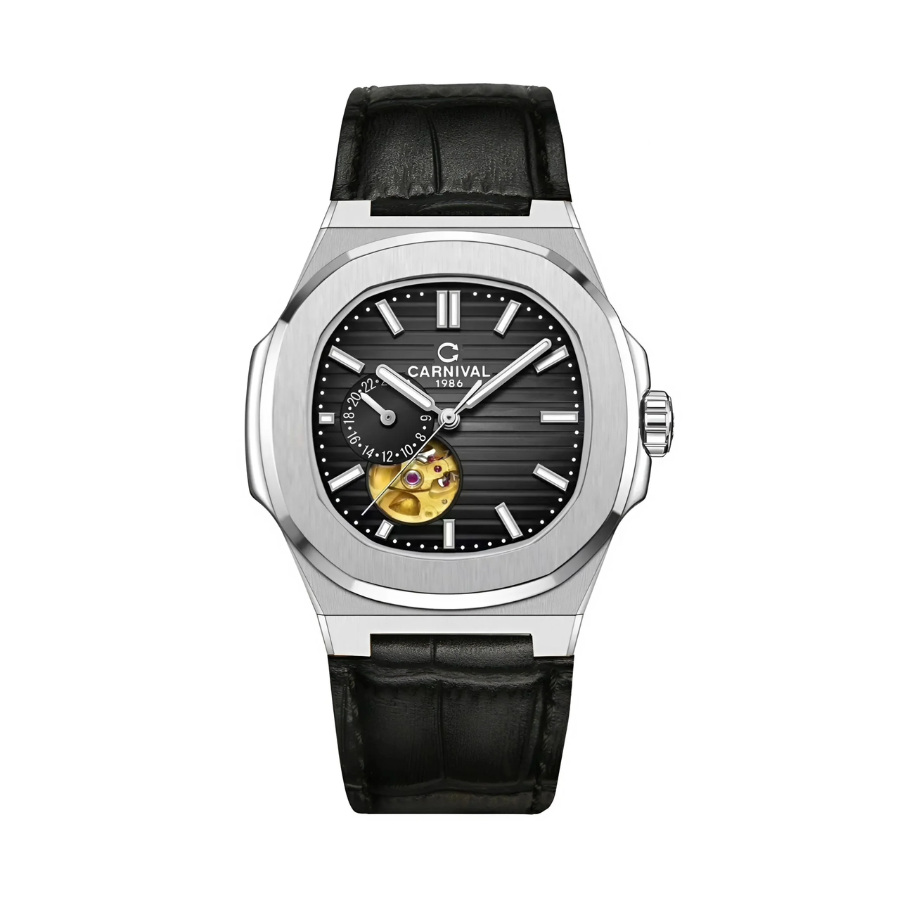  Đồng Hồ Nam Carnival Automatic 8159G VT-DD-D 41mm 