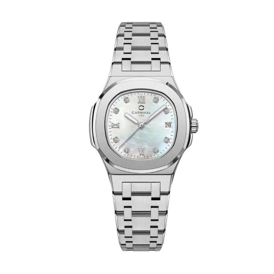  Đồng Hồ Nữ Carnival Pin 8160L VT-TK 34mm 