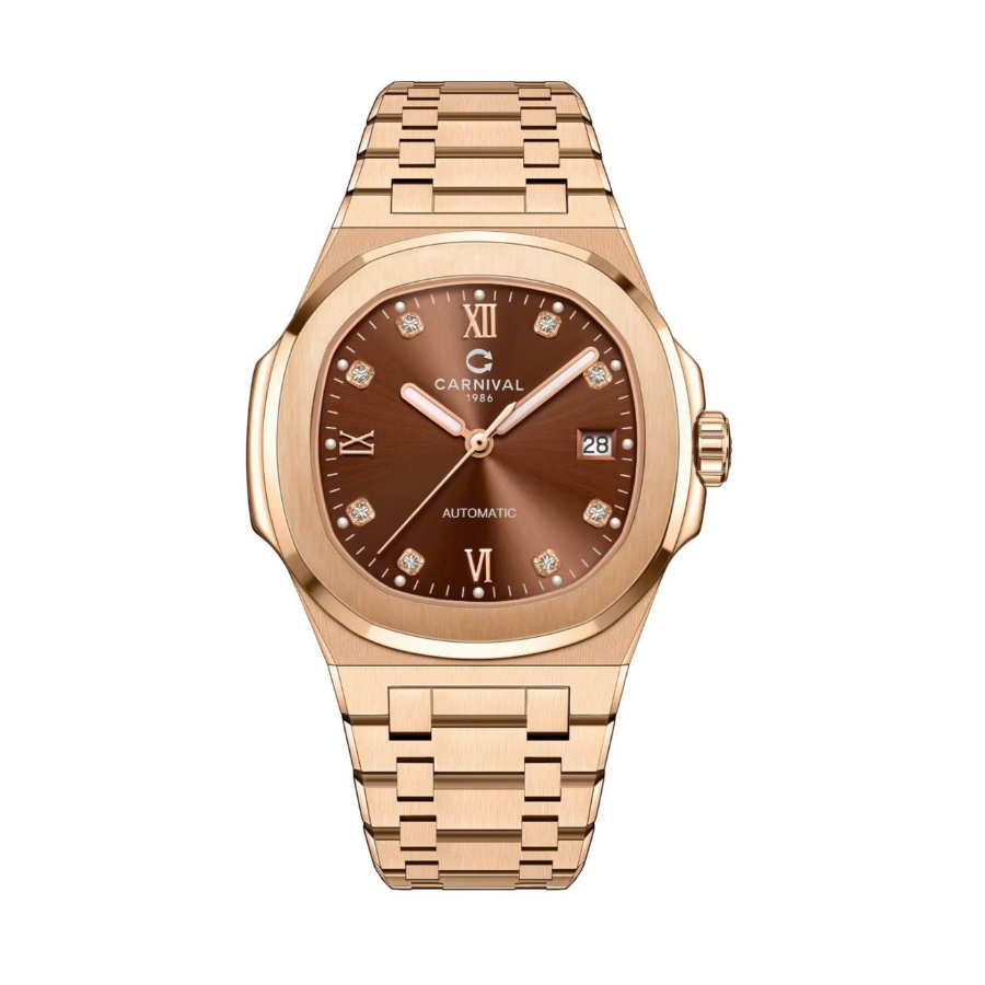 Đồng Hồ Nam Carnival Automatic 8160G VH-N 40mm 