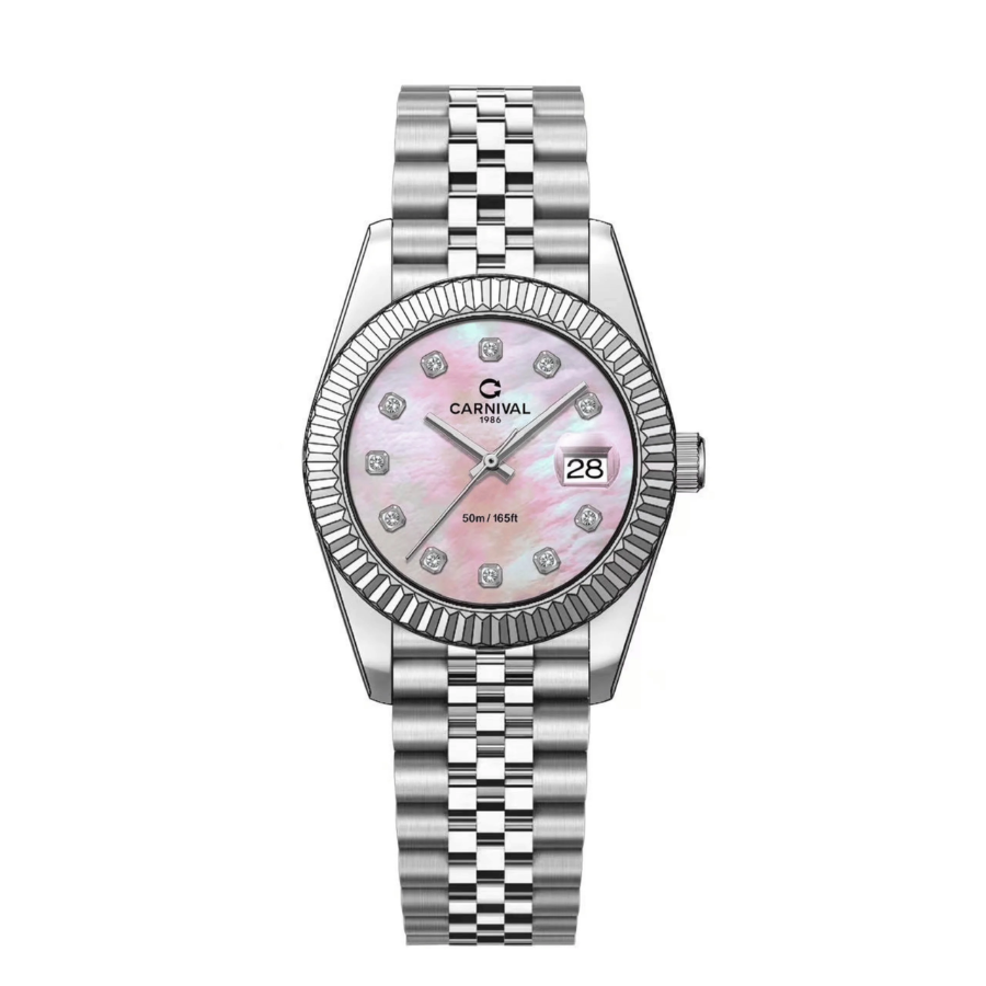  Đồng Hồ Nữ Carnival Pin 8250L VT-HK 30mm 
