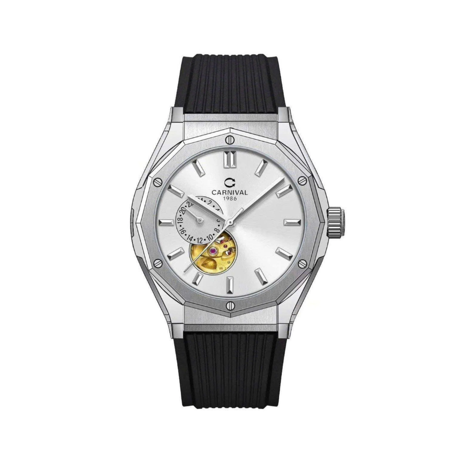  Đồng Hồ Nam Carnival Automatic 8189G VT-DCS-T 42mm 