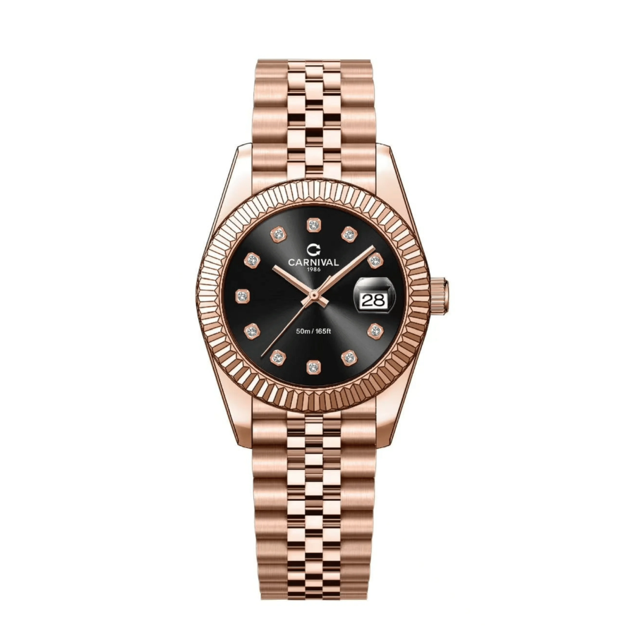  Đồng Hồ Nữ Carnival Pin 8250L VH-D 30mm 