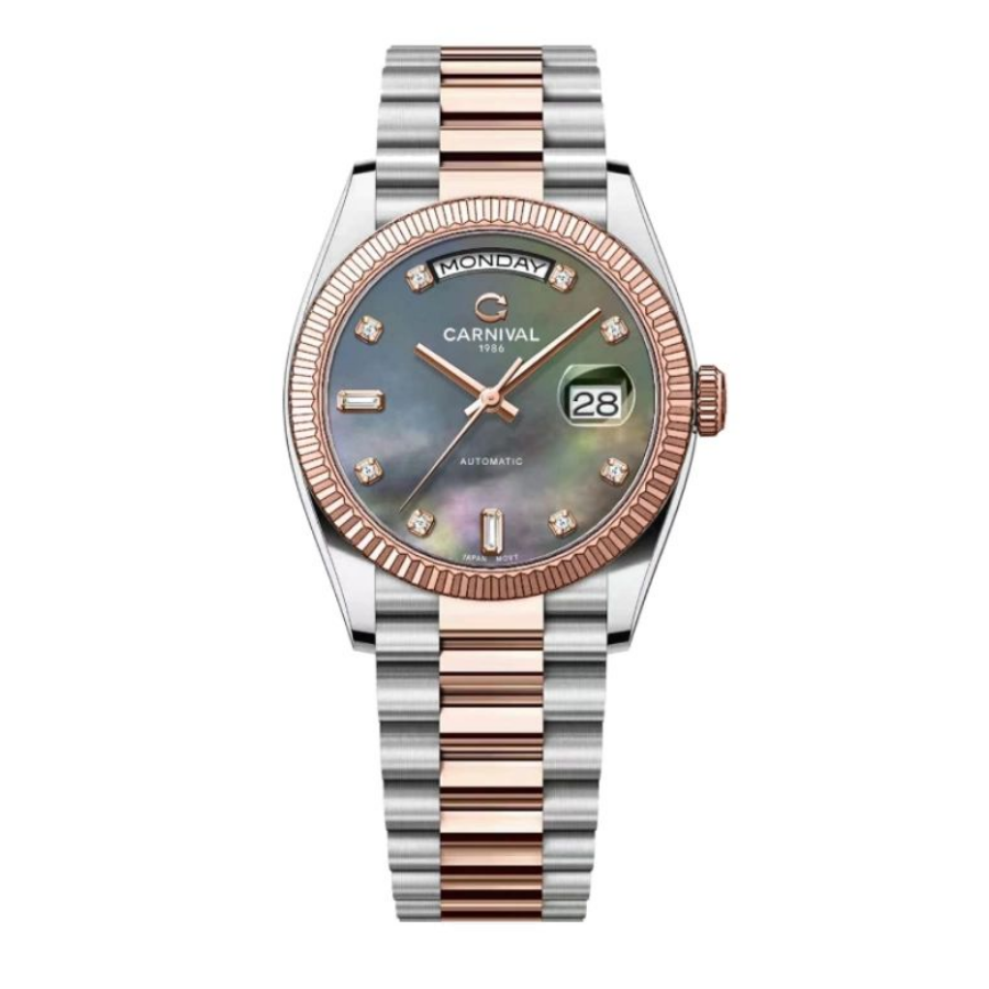 Đồng Hồ Nam Carnival Automatic 8239G CH-DK 38mm 