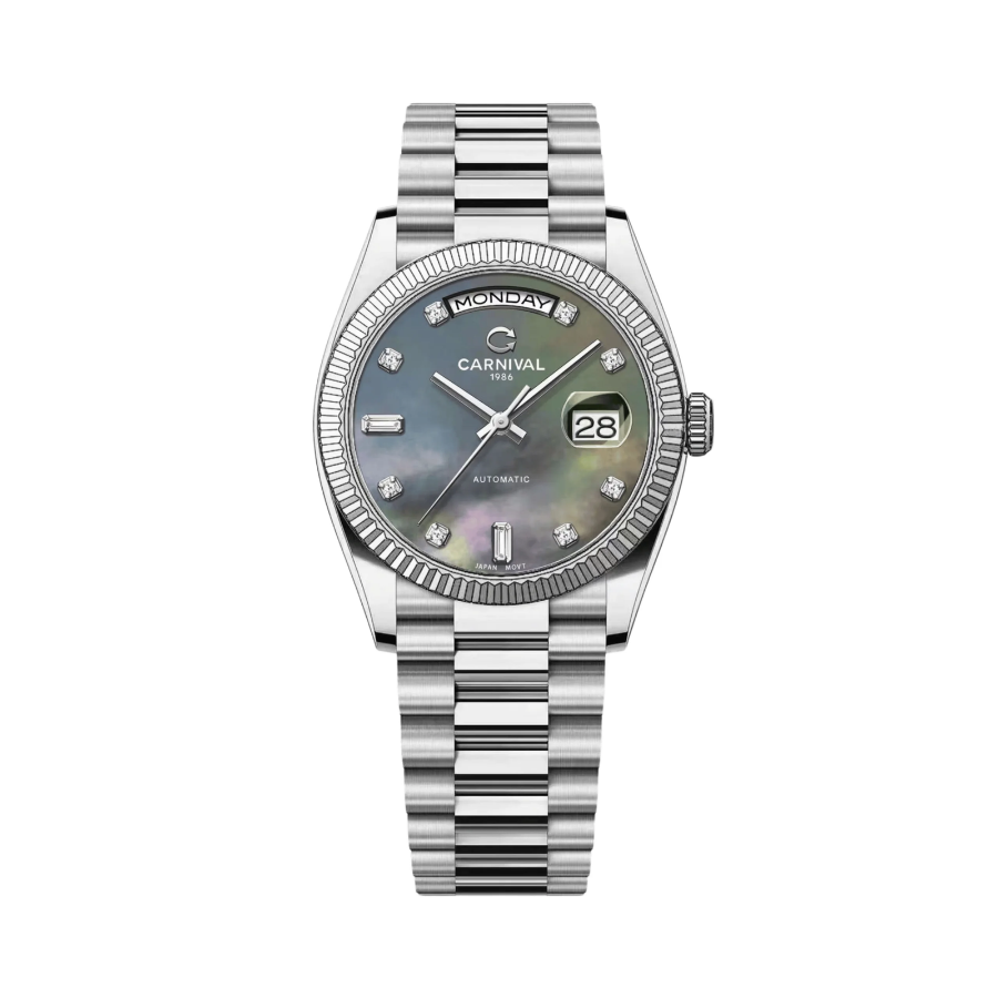  Đồng Hồ Nam Carnival Automatic 8239G VT-DK 38mm 