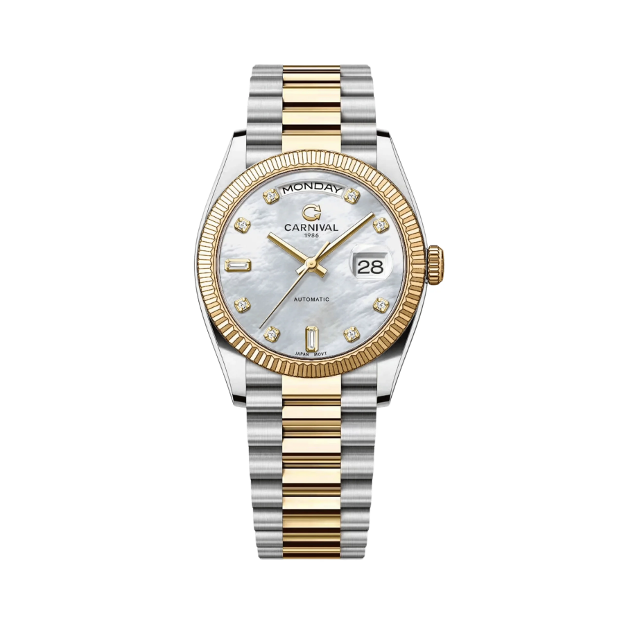 Đồng Hồ Nam Carnival Automatic 8239G CV-TK 38mm 
